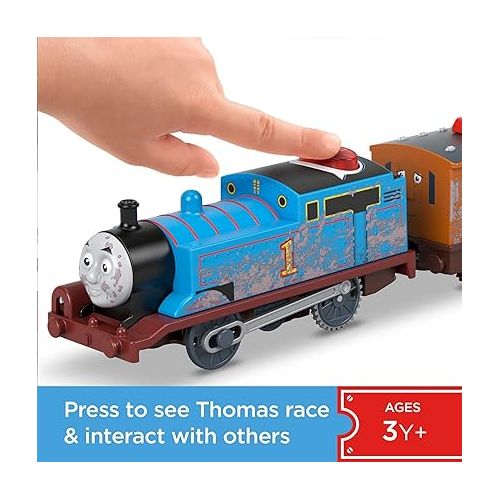  Thomas & Friends Motorized Toy Train Talking Thomas Engine with Character Phrases & Sounds for Ages 3+ Years