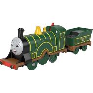 Thomas & Friends Motorized Toy Train Emily Battery-Powered Engine with Tender for Preschool Pretend Play Ages 3+ Years