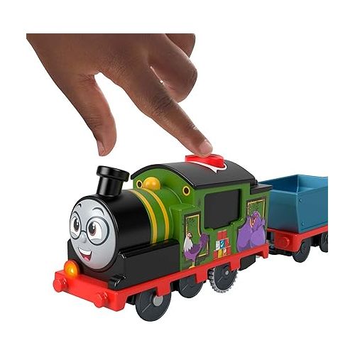  Thomas & Friends Motorized Toy Train Talking Whiff Engine with Sounds & Phrases Plus Cargo for Preschool Kids Ages 3+ Years