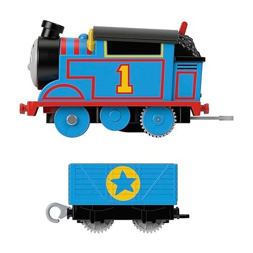  Thomas & Friends Motorized Toy Train Thomas Battery-Powered Engine with Cargo for Preschool Pretend Play Ages 3+ Years