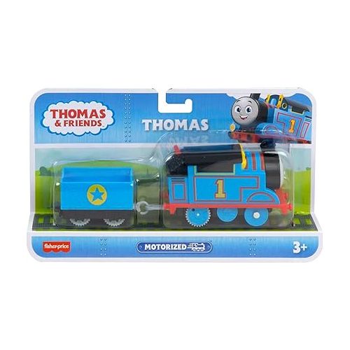  Thomas & Friends Motorized Toy Train Thomas Battery-Powered Engine with Cargo for Preschool Pretend Play Ages 3+ Years