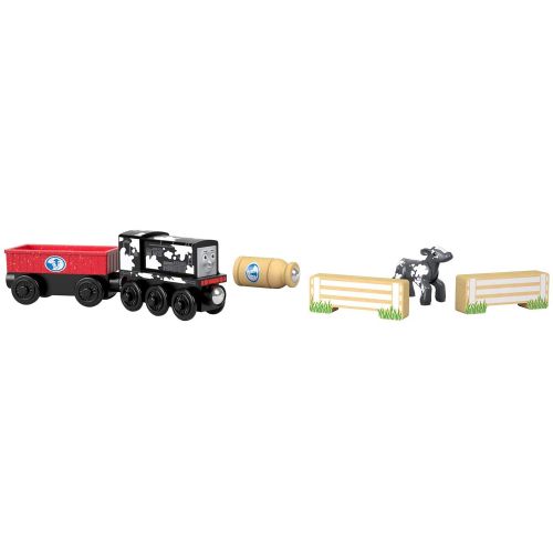  Thomas & Friends Fisher-Price Wood, Diesels Dairy Drop-Off