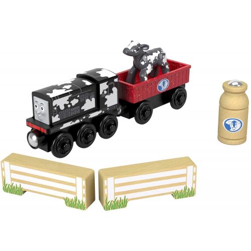  Thomas & Friends Fisher-Price Wood, Diesels Dairy Drop-Off