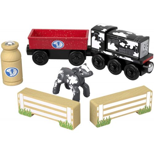  Thomas & Friends Fisher-Price Wood, Diesels Dairy Drop-Off