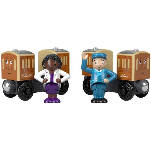  Fisher-Price Thomas & Friends Wood, Annie & Clarabel