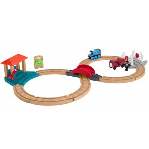  Thomas & Friends Fisher-Price Wood, Racing Figure-8 Set