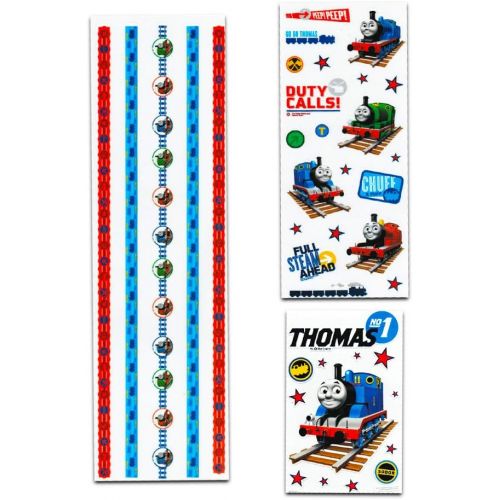  Crenstone and ships from Amazon Fulfillment. Thomas the Train Stickers Party Favors Pack (15 Sticker Sheets, Over 230 Stickers)