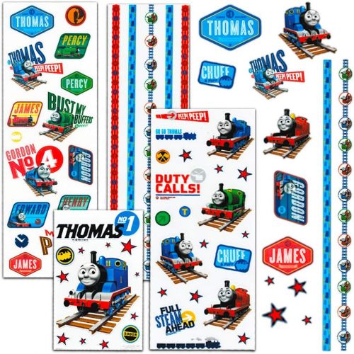  Crenstone and ships from Amazon Fulfillment. Thomas the Train Stickers Party Favors Pack (15 Sticker Sheets, Over 230 Stickers)