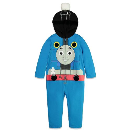  Thomas & Friends Toddler Boys Costume Zip-Up Coverall with Hood 3T