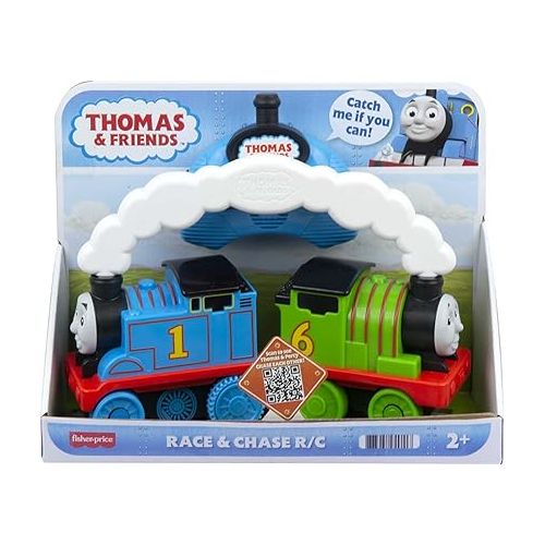  Thomas & Friends Remoted Controlled Toy Train Engines Race & Chase RC for Toddlers & Preschool Kids Ages 2+ Years