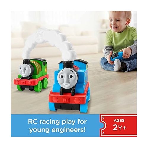  Thomas & Friends Remoted Controlled Toy Train Engines Race & Chase RC for Toddlers & Preschool Kids Ages 2+ Years