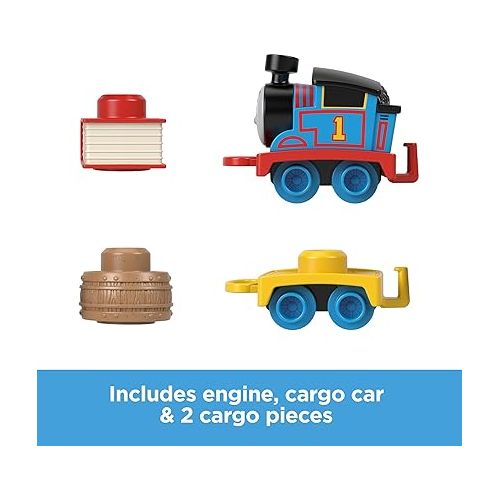  Thomas & Friends Toddler Toy My First Thomas Push-Along Train with Stacking Cargo for Kids Ages 18+ Months