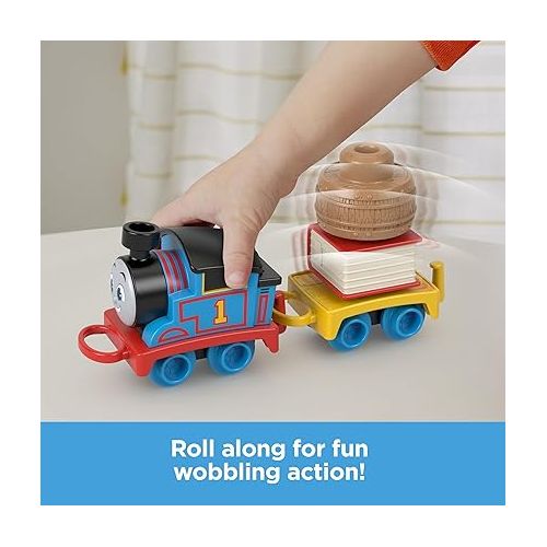  Thomas & Friends Toddler Toy My First Thomas Push-Along Train with Stacking Cargo for Kids Ages 18+ Months