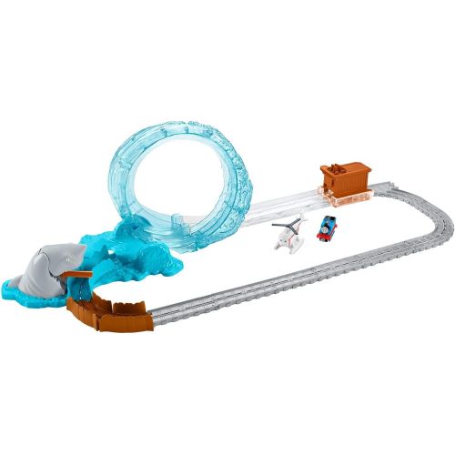 피셔프라이스 [아마존베스트]Fisher-Price Thomas & Friends Adventures, Shark Escape Train Playset