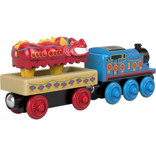  [아마존베스트]Thomas & Friends Fisher-Price Wood, Thomas and The Dragon