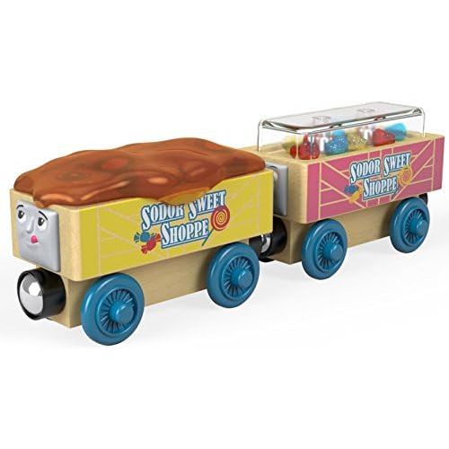 피셔프라이스 [아마존베스트]Fisher-Price Thomas & Friends Wood, Candy Cars