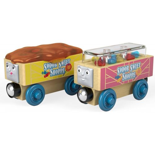 피셔프라이스 [아마존베스트]Fisher-Price Thomas & Friends Wood, Candy Cars