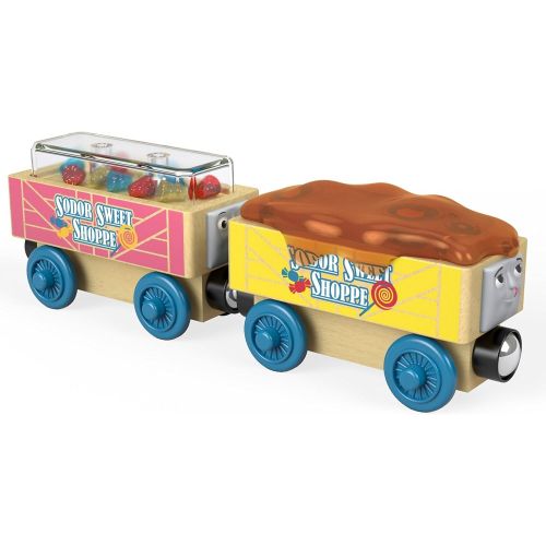 피셔프라이스 [아마존베스트]Fisher-Price Thomas & Friends Wood, Candy Cars