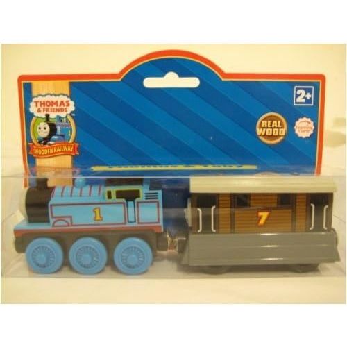  Thomas & Friends Thomas & Toby Gift Pack - Thomas the Tank Train Wooden Railway