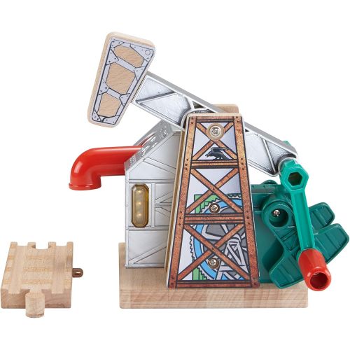  Fisher-Price Thomas & Friends Wooden Railway, Sodor Oil Derrick - Battery Operated