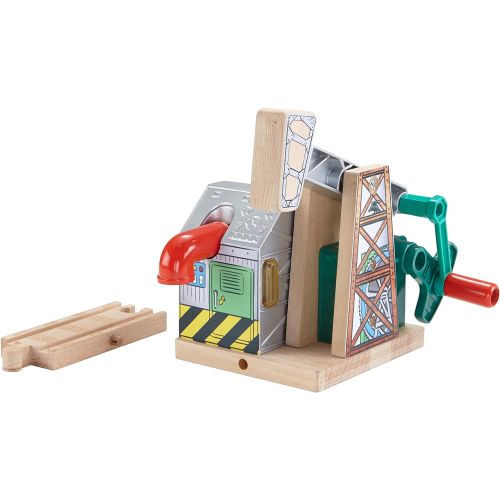  Fisher-Price Thomas & Friends Wooden Railway, Sodor Oil Derrick - Battery Operated