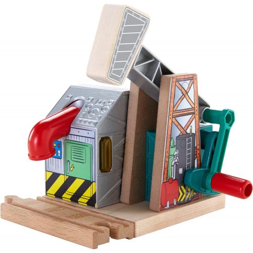  Fisher-Price Thomas & Friends Wooden Railway, Sodor Oil Derrick - Battery Operated