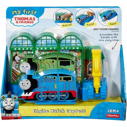  Thomas & Friends Fisher-Price My First, Engine Match Express Knapford Station Playset