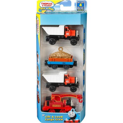  Fisher-Price Thomas & Friends Take-n-Play, Lift & Load Cargo Crew Multi-Pack