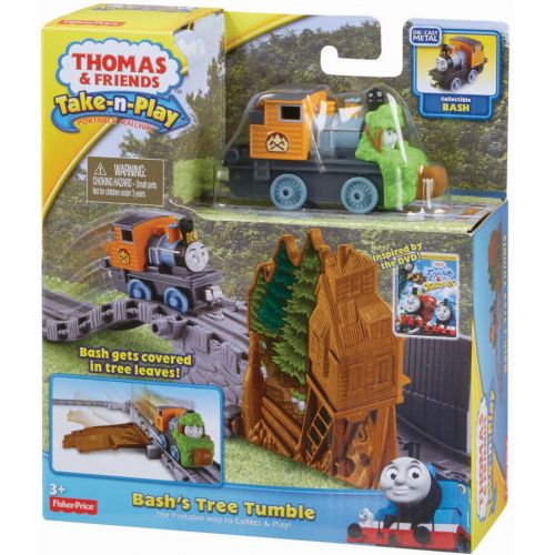  Fisher-Price Thomas & Friends Take-n-Play, Bashs Tree Tumble