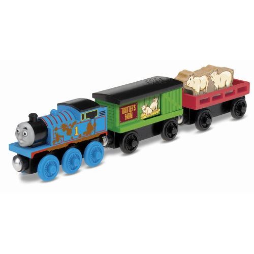  Fisher-Price Thomas & Friends Wooden Railway, Thomas Pig Pick-Up