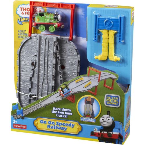  Fisher-Price Thomas & Friends Take-N-Play Go Go Speedy Switch Track