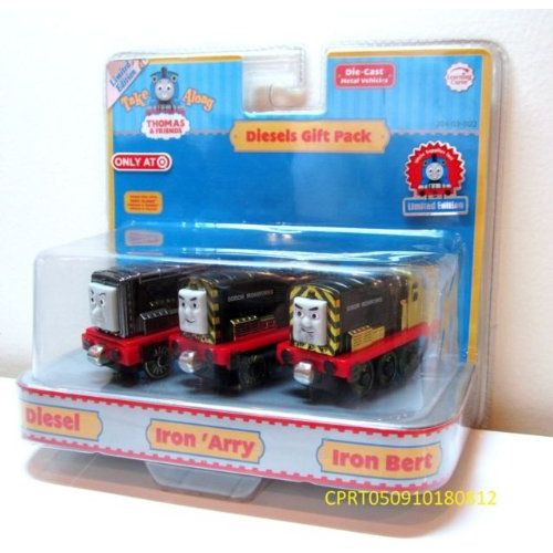  Thomas & Friends Take Along Diesels Gift Pack (Diesel, Iron Arry, Iron Bert)