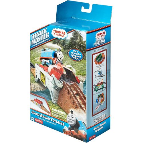  Fisher-Price Thomas & Friends TrackMaster, Brave Bridge Collapse Train Set