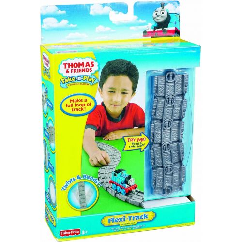  Fisher-Price Thomas & Friends Take-n-Play, Flexi-Track Bendable Track