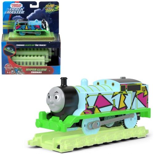  Thomas & Friends Fisher-Price TrackMaster, Motorized Hyper Glow Thomas