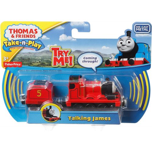  Fisher-Price Thomas & Friends Take-n-Play, Talking James