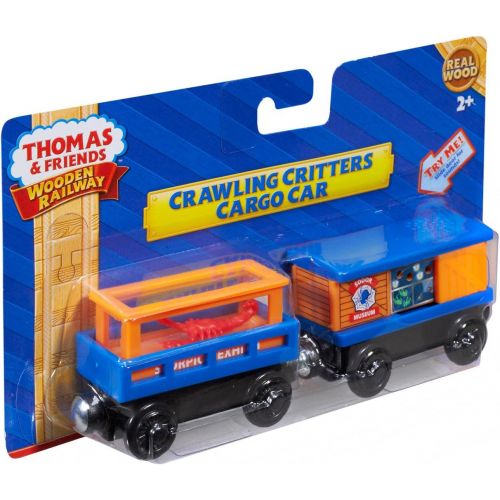  Thomas & Friends Fisher-Price Wooden Railway, Crawling Critters Cargo Car