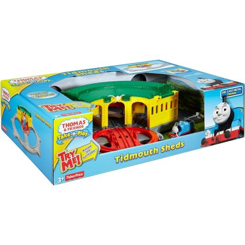  Fisher-Price Thomas & Friends Take-n-Play, Tidmouth Sheds Adventure Hub