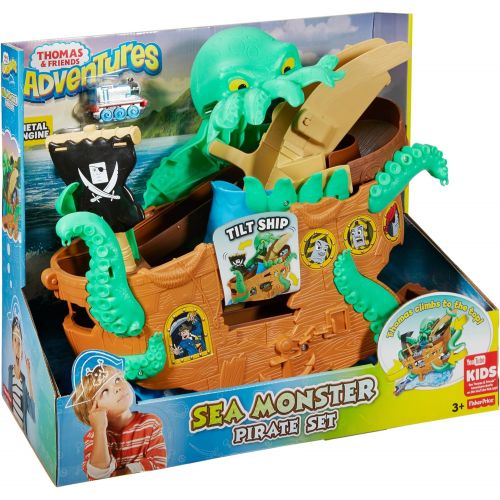  Thomas & Friends Fisher-Price Adventures, Sea Monster Pirate Set