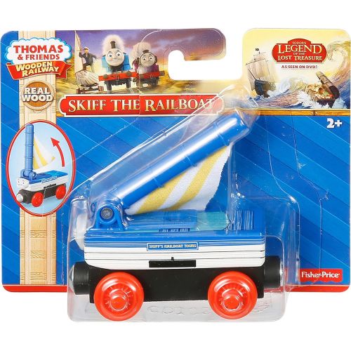  Fisher-Price Thomas & Friends Wooden Railway, Skiff the Railboat Train