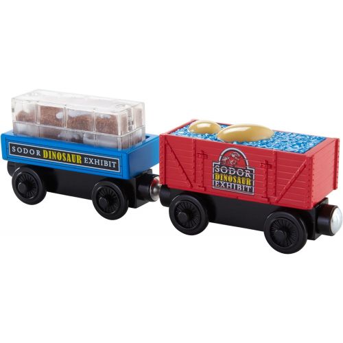  Fisher-Price Thomas & Friends Wooden Railway, Dino Fossil Discovery - Battery Operated