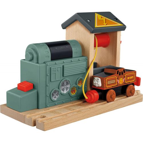  Fisher-Price Thomas & Friends Wooden Railway, Battery Charging Station - Battery Operated