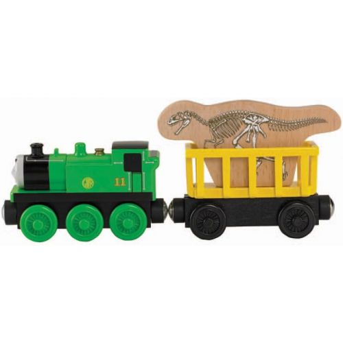  Fisher-Price Thomas & Friends Wooden Railway, Olivers Fossil Freight (Tale of The Brave) (2-Pack)