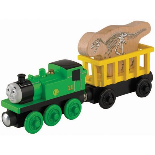  Fisher-Price Thomas & Friends Wooden Railway, Olivers Fossil Freight (Tale of The Brave) (2-Pack)