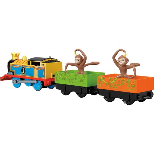  Thomas & Friends Fisher-Price Trackmaster, Monkey Mania Thomas Toy, Multicolor