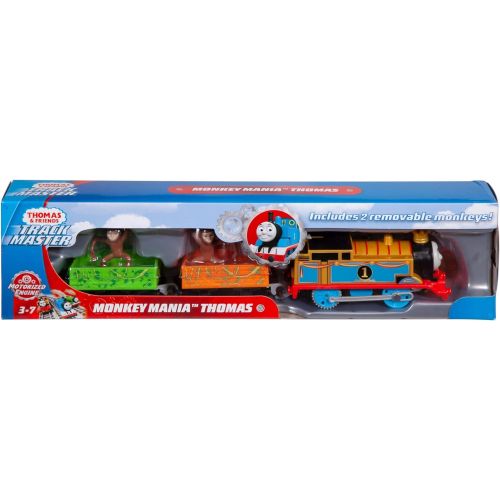  Thomas & Friends Fisher-Price Trackmaster, Monkey Mania Thomas Toy, Multicolor