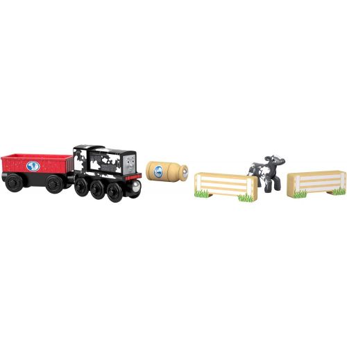  Thomas & Friends Fisher-Price Wood, Diesels Dairy Drop-Off