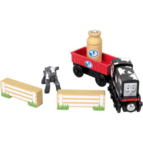  Thomas & Friends Fisher-Price Wood, Diesels Dairy Drop-Off