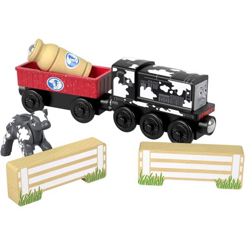  Thomas & Friends Fisher-Price Wood, Diesels Dairy Drop-Off