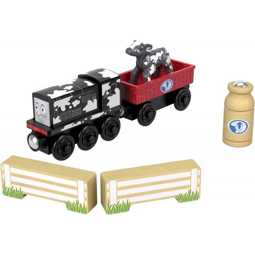  Thomas & Friends Fisher-Price Wood, Diesels Dairy Drop-Off